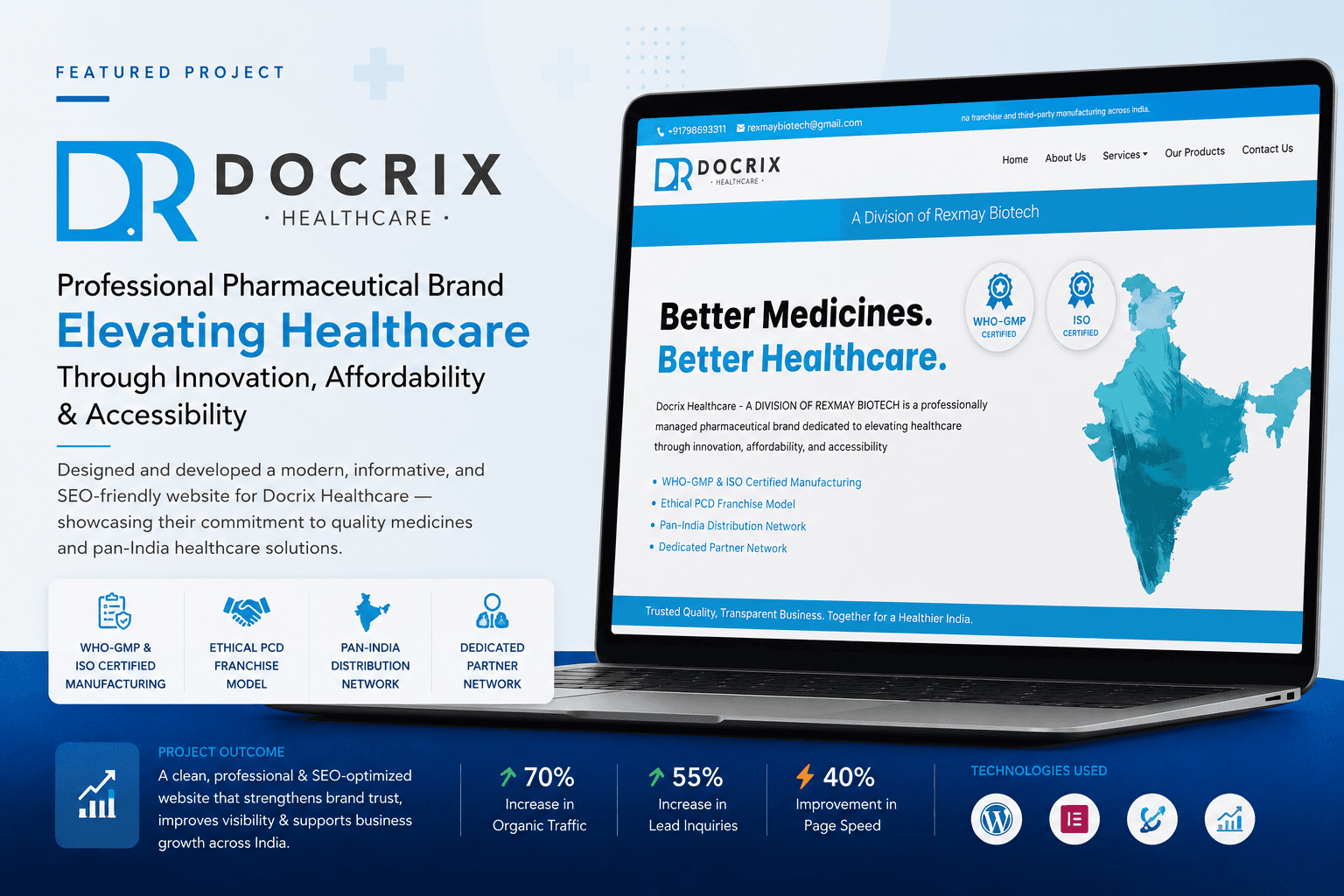 Docrix: B2B Pharmaceutical Platform