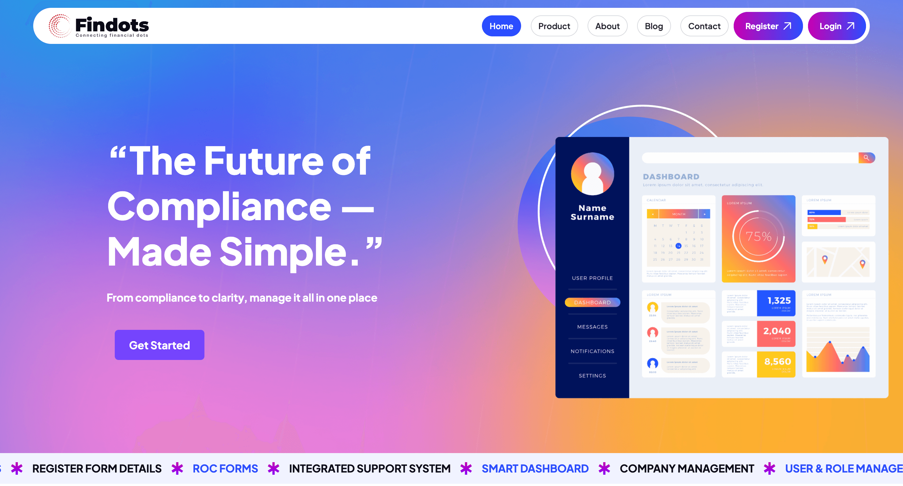 Findots: Company Compliance & Financial Management Platform
